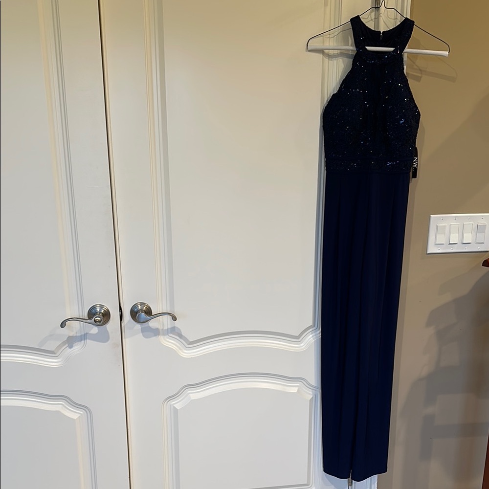 Night Way Collections Navy Jumpsuit